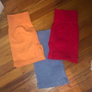 Ribbed Biker Short Bundle